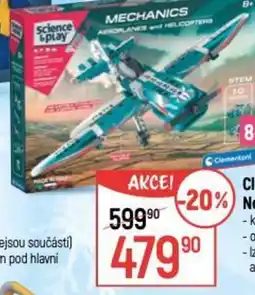 Globus Clementoni Science Nová letadla a vrtulníky nabídka