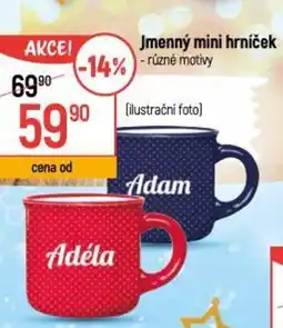 Globus Jmenný mini hrníček nabídka