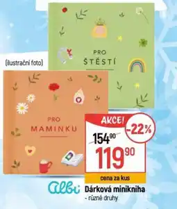 Globus Dárková minikniha nabídka