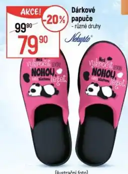 Globus Dárkové papuče nabídka