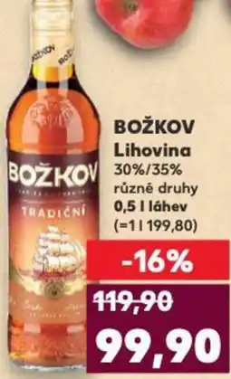 Kaufland BOŽKOV Lihovina nabídka