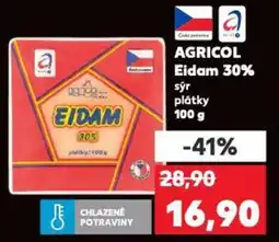 Kaufland Agricol Eidam 30% nabídka