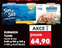 Kaufland SUN&SEA Tuňák nabídka