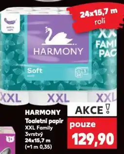 Kaufland HARMONY Toaletní papír nabídka