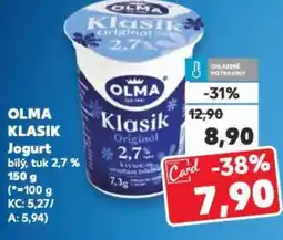 Kaufland OLMA Klasik Jogurt nabídka