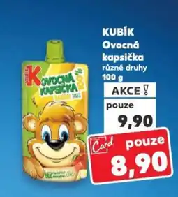 Kaufland KUBIK Ovocná kapsička nabídka