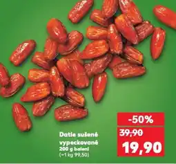 Kaufland Datle sušené vypeckované nabídka
