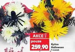 Kaufland Kytice Halloween nabídka