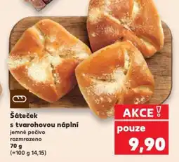 Kaufland Šáteček s tvarohovou náplní nabídka