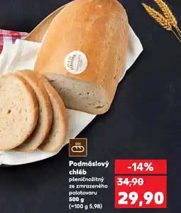 Kaufland Podmáslový chléb nabídka