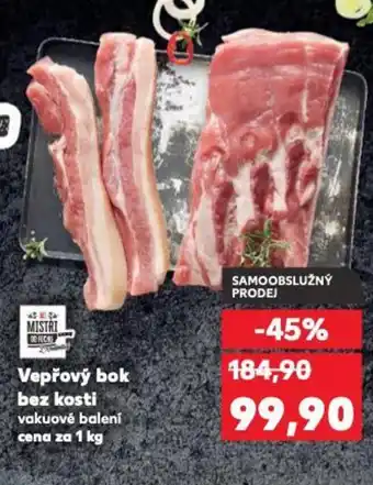 Kaufland Vepřový bok bez kosti nabídka