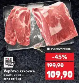 Kaufland Vepřová krkovice nabídka