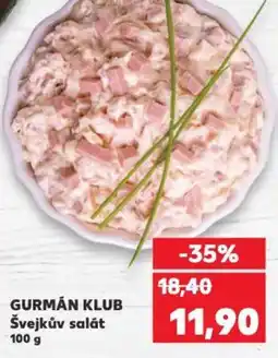 Kaufland GURMÁN KLUB Švejkův salát nabídka