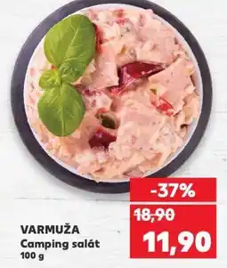 Kaufland VARMUŽA Camping salát nabídka
