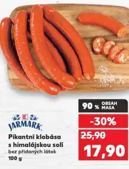 Kaufland Pikantní klobása s himalájskou solí nabídka