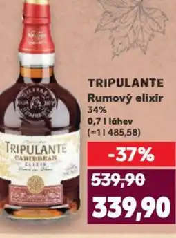Kaufland TRIPULANTE Rumový elixír 34% nabídka