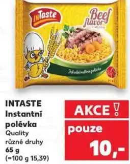 Kaufland INTASTE Instantní polévka nabídka