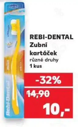 Kaufland REBI-DENTAL Zubní kartáček nabídka