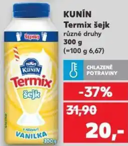 Kaufland KUNİN Termix šejk nabídka