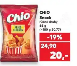 Kaufland CHIO Snack nabídka