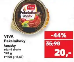 Kaufland VIVA Pekelnikovy tousty nabídka