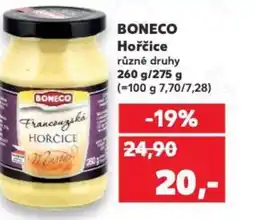 Kaufland BONECO Hořčice nabídka