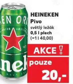 Kaufland HEINEKEN Pivo nabídka