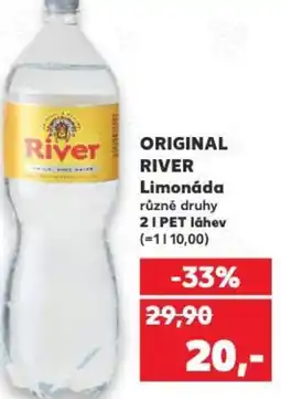 Kaufland ORIGINAL RIVER Limonáda nabídka