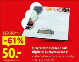 Lidl Silvercrest Kitchen Tools Digitální kuchyňská váha nabídka