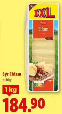 Lidl Sýr Eidam, 1 kg nabídka