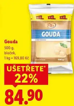 Lidl Gouda, 500 g nabídka