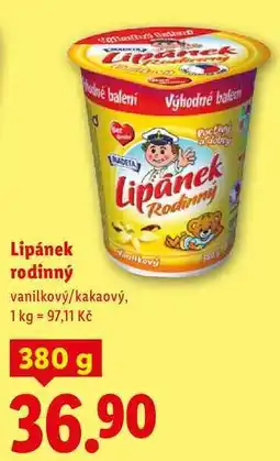 Lidl Lipánek rodinný, 380 g nabídka