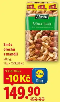 Lidl Směs ořechů a mandlí, 500 g nabídka