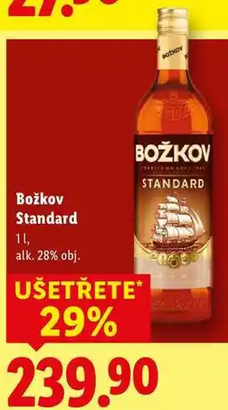 Lidl Božkov Standard, 1 l nabídka