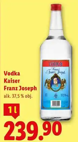 Lidl Vodka Kaiser Franz Joseph, 1 l nabídka