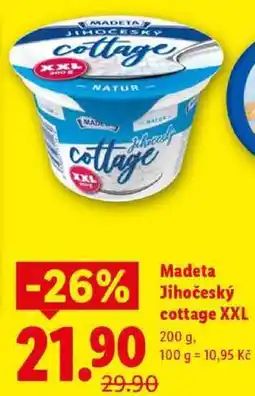 Lidl Madeta Jihočeský cottage XXL, 200 g nabídka