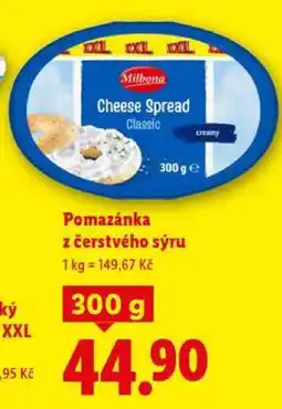 Lidl Pomazánka z čerstvého sýru, 300 g nabídka