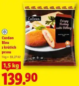 Lidl Cordon Bleu z krůtích prsou, 1,5 kg nabídka