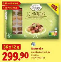 Lidl Makronky, 36x 12 g nabídka