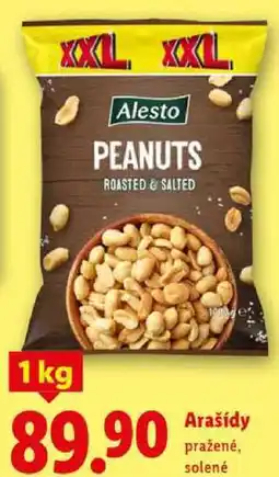 Lidl Arašídy, 1 kg nabídka