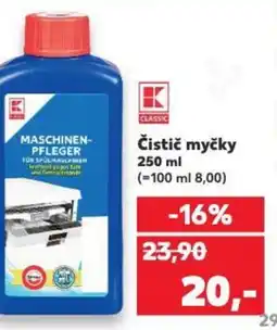 Kaufland Čistič myčky nabídka