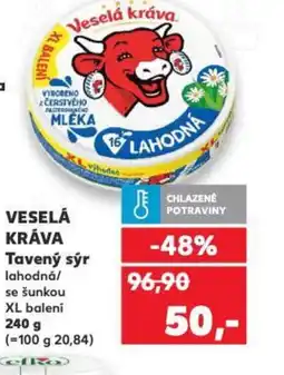 Kaufland VESELÁ KRÁVA Tavený sýr nabídka