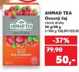 Kaufland AHMAD TEA Ovocný čaj nabídka