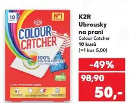 Kaufland K2R Ubrousky na praní Colour Catcher nabídka