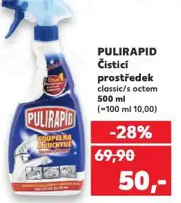 Kaufland PULIRAPID Čisticí prostředek nabídka