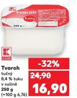 Kaufland Tvaroh tučný nabídka