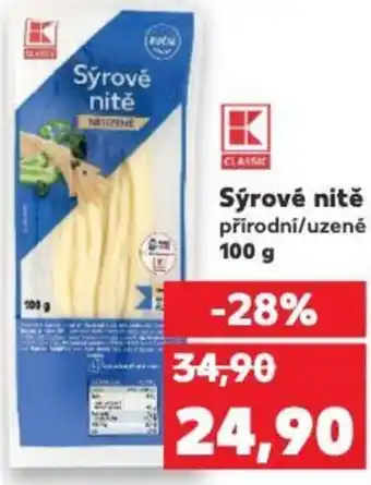 Kaufland Sýrové nitě nabídka