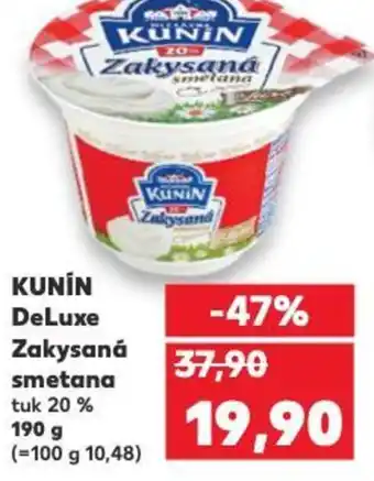 Kaufland KUNIN DeLuxe Zakysaná smetana nabídka