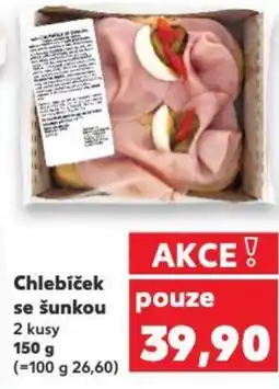 Kaufland Chlebíček se šunkou nabídka
