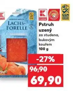 Kaufland Pstruh uzený nabídka